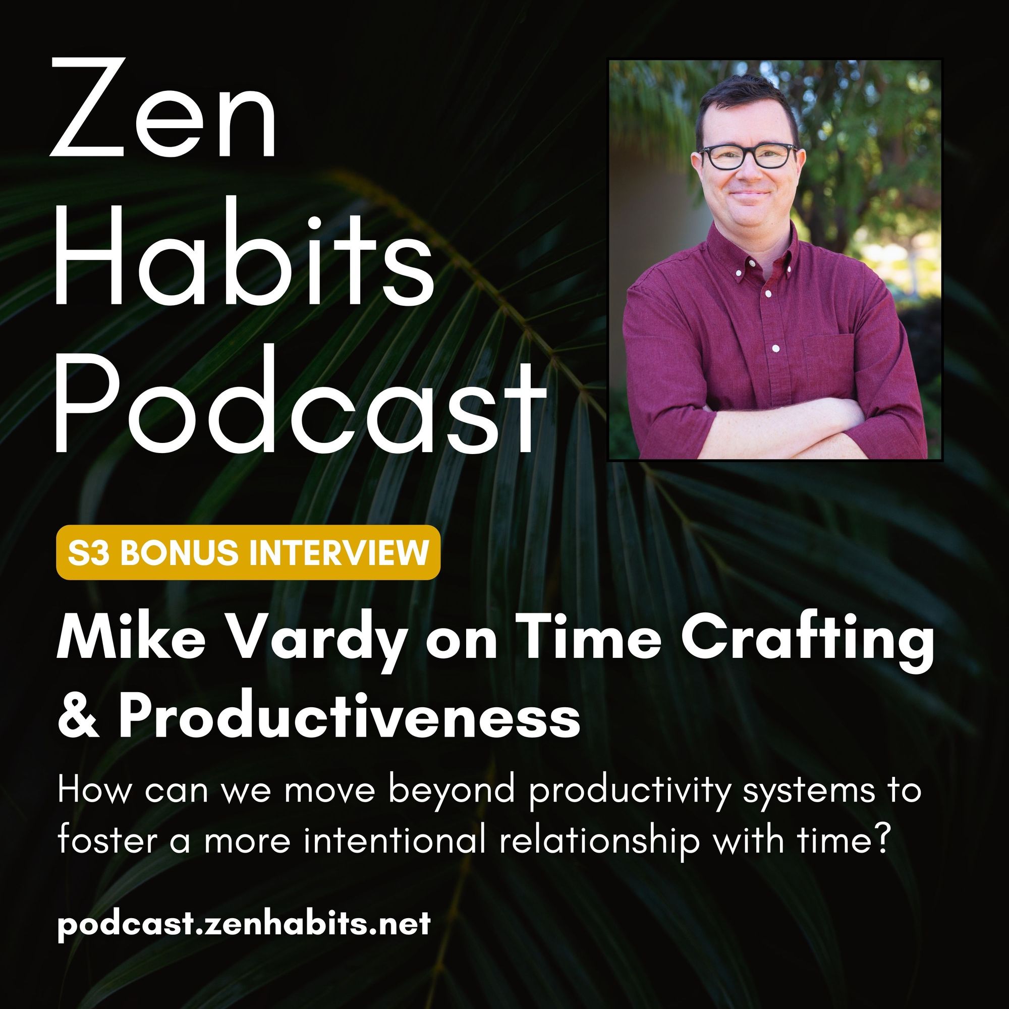 S3 Bonus - Mike Vardy on Time Crafting & Productiveness